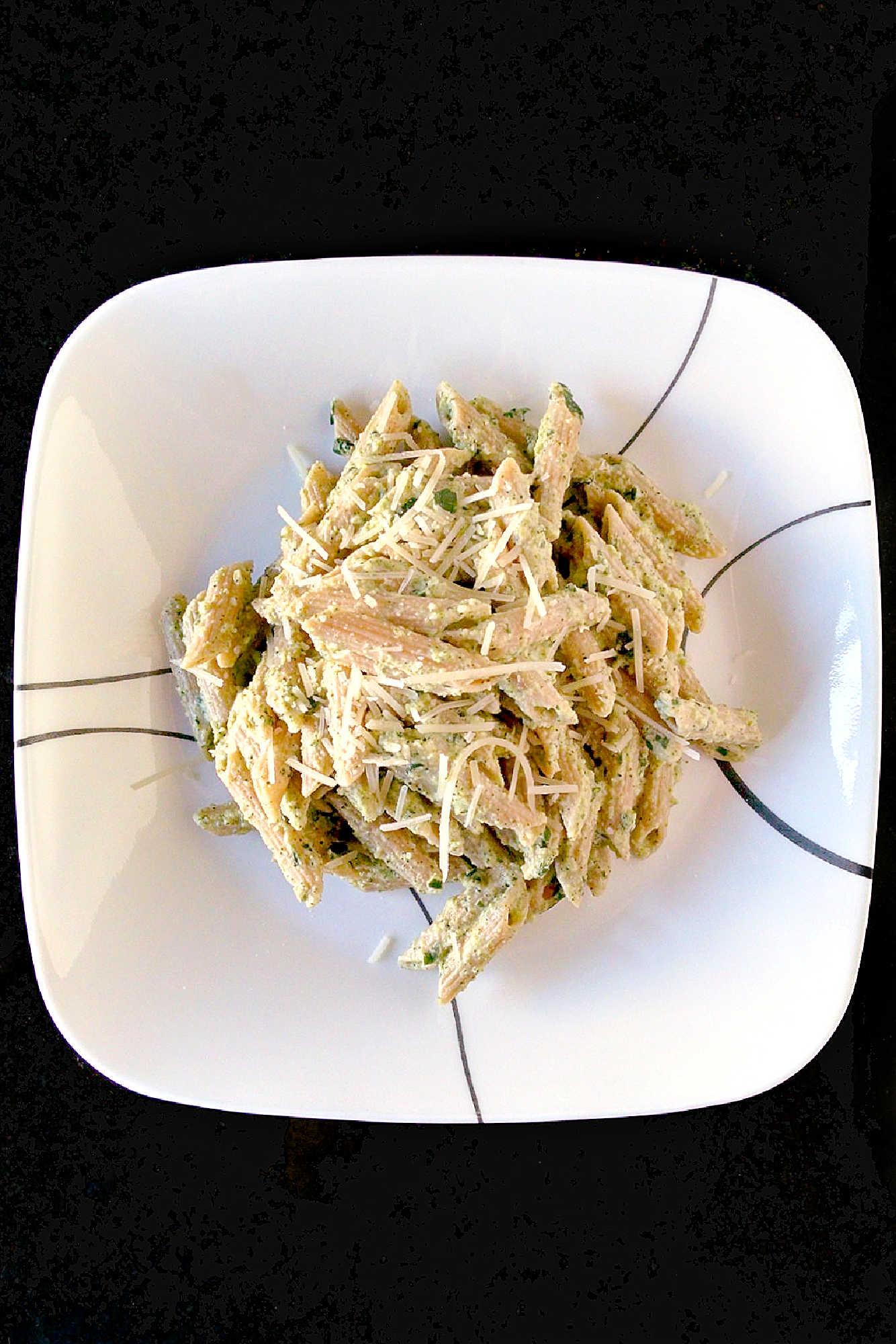 Broccoli pesto pasta: the perfect way to sneak in some extra greens into your pasta dish! It's a flavorful and nutritious twist on traditional pesto pasta #BroccoliPestoPasta #PastaLoversUnite #HealthyEats #VeggiePasta #PestoPerfection