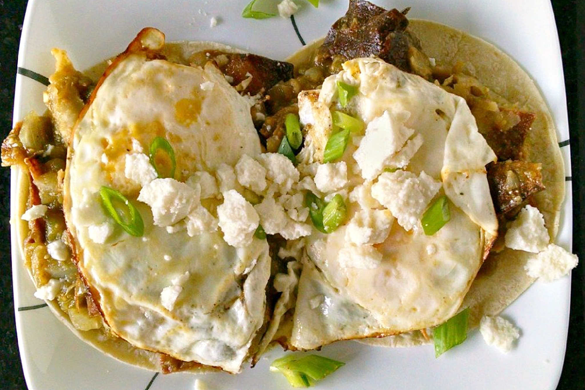 Spice up your breakfast with a twist on a Mexican classic. Green Chile Chilaquiles are the perfect way to kickstart your day and add some flavor to your morning routine. #chilaquiles #foodie #breakfastgoals #GreenChileChilaquiles #MexicanFoodLovers #SouthwestEats #BrunchInspo #FoodieFaves #SpicyBreakfastFavs #MexicanCuisineDelight #BreakfastGoals #FoodieFinds