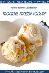 Craving something sweet and refreshing? Look no further! This tropical frozen yogurt will transport you to a beach paradise with every bite. 🍍🍦🌴 #TropicalTreats #FroYoVibes #HealthyDesserts #IslandFlavors #SummerSweets #TropicalFrozenYogurt #HealthyTreats #FrozenFaves #SummerSnacks #YogurtObsessed