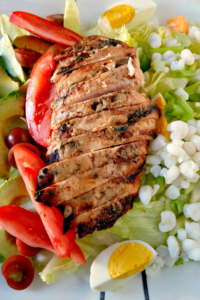 Upgrade your lunch game with the Alabama Cobb Salad. Packed with cool greens and grilled chicken with Alabama white sauce, it's the perfect choice for a summer dinner. #SaladGoals #HealthyEats #SouthernSaladSensation #DeliciousAndNutritious #CobbCravings