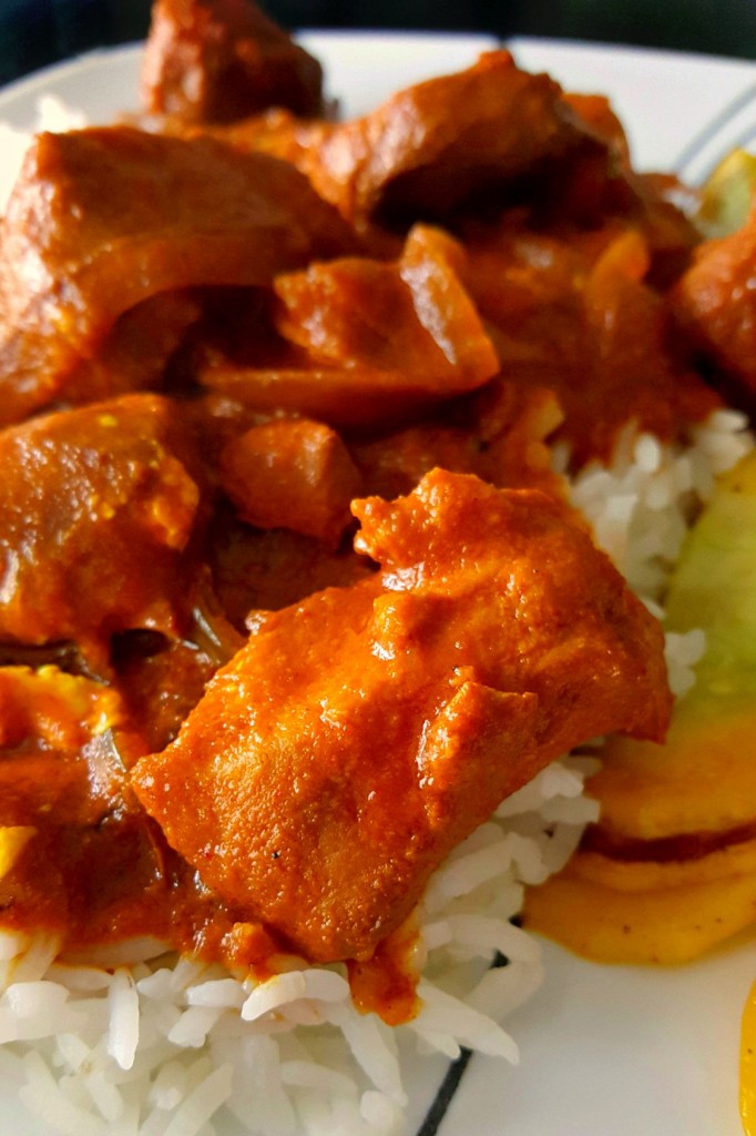 Put on some Bollywood for this Slow Cooker Butterless Butter Chicken! The aroma and flavors take you to India, so why not get in the mood with a movie, too!