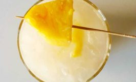 Cairpirinha Colada is a pina colada combined with a cairpirinha.  It has that coconut and pineapple flavor you love with the cachaca flavor from the caipiriniha.