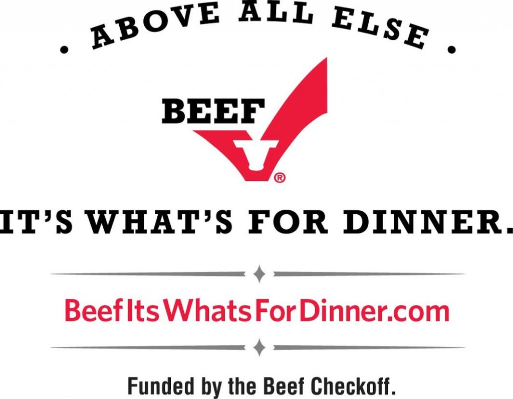 Beef Checkoff logo #beefitswhatsfordinner
