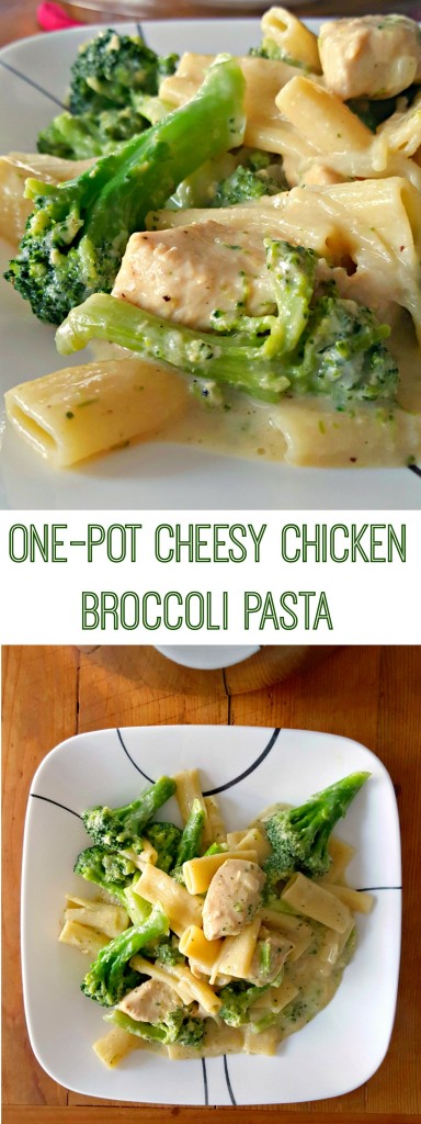 Broccoli and cheddar is the perfect combination! It’s also perfect in this Green and White One Pot Pasta aka Broccoli Cheddar Chicken Pasta; a one pot meal on the table super quick!