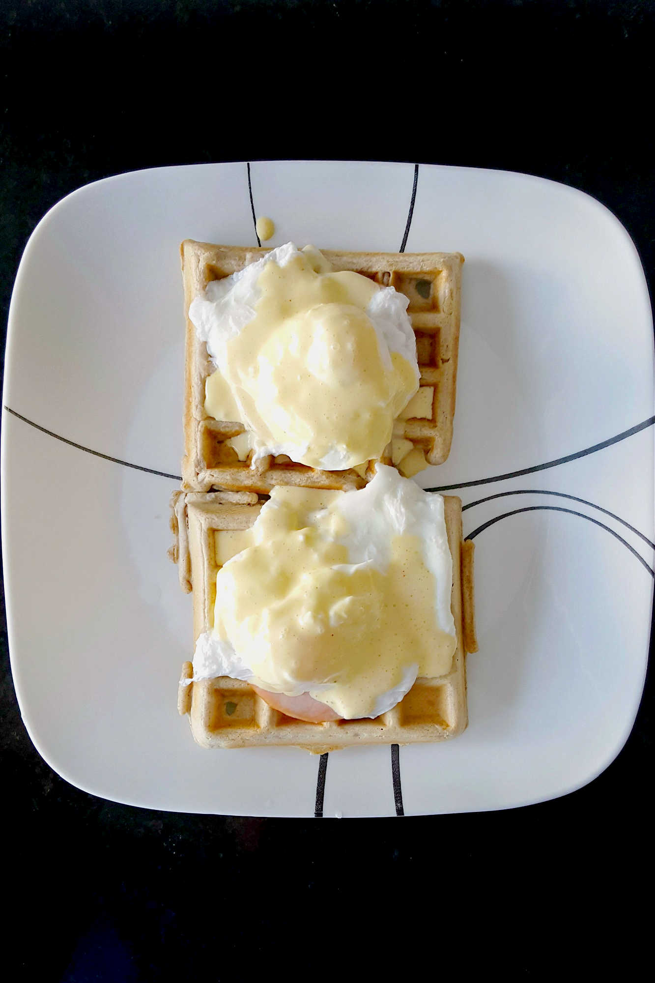 Buckwheat Waffles Benedict: a delicious twist on a classic breakfast dish. Try it out at your next brunch and impress your friends! 🍳🥞 #BuckwheatWafflesBenedict #BrunchGoals #HealthyBreakfast #FoodieFavs #WaffleLove #buckwheatwaffles #brunchtime #foodie #breakfastgoals #buckwheatlove #wafflelove