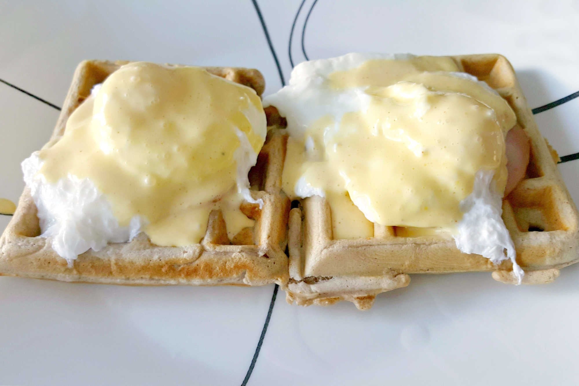 Buckwheat Waffles Benedict: a delicious twist on a classic breakfast dish. Try it out at your next brunch and impress your friends! 🍳🥞 #BuckwheatWafflesBenedict #BrunchGoals #HealthyBreakfast #FoodieFavs #WaffleLove #buckwheatwaffles #brunchtime #foodie #breakfastgoals #buckwheatlove #wafflelove