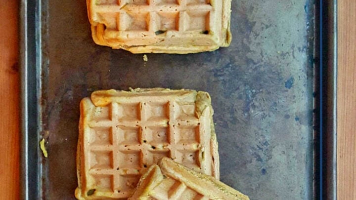 Looking for a unique and delicious twist on waffles? Try these curried pumpkin waffles for a flavor explosion in every bite. Your brunch game will never be the same! #PumpkinWafflesDelight #FallFlavors #WafflesOfInstagram #AutumnInAGlass #SundayBrunchVibes