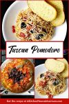 Bring a taste of rustic Italian living to your table with Tuscan Pomodoro, where simplicity meets rich, sun-drenched flavor. Add this classic to your dinner for a little bit of countryside charm. #TuscanPomodoroDelight #ItalianCookingPassion #FlavorsofTuscany #TomatoLove #FoodieFinds #EatLocal #GardenFresh