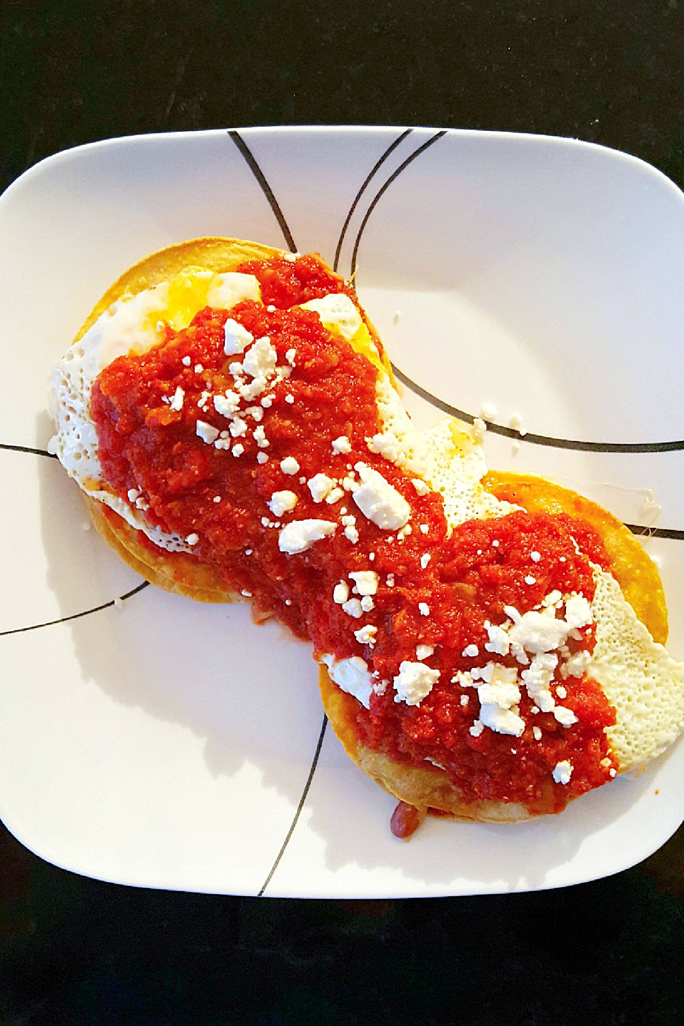 Spice up your breakfast with Huevos Rancheros Tostadas! A delicious twist on the classic breakfast dish that will make your taste buds dance. #HuevosRancherosTostadas #MexicanBreakfast #BrunchGoals #FoodieFiesta #SpicyStartToTheDay 🌶️🍳 #breakfast #foodie #recipe 🎉👨‍👩‍👧‍👦 #brunchgoals #tastydish #yum
