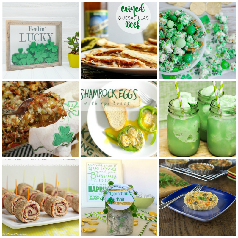 #FoodieFriDIY St. Patrick's Day Features