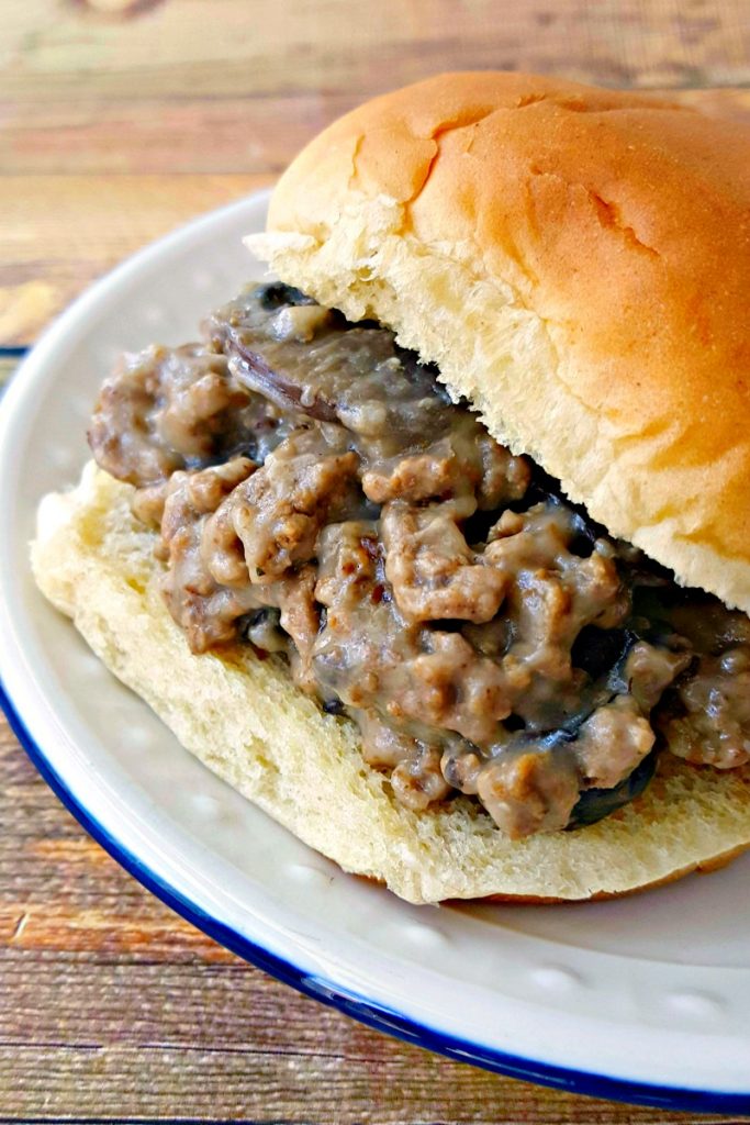I deconstructed our favorite Swedish meatball recipe and turned them into delicious Swedish Meatball Sloppy Joes.