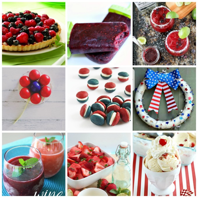 #FoodieFriDIY 97 – Red White and Blue
