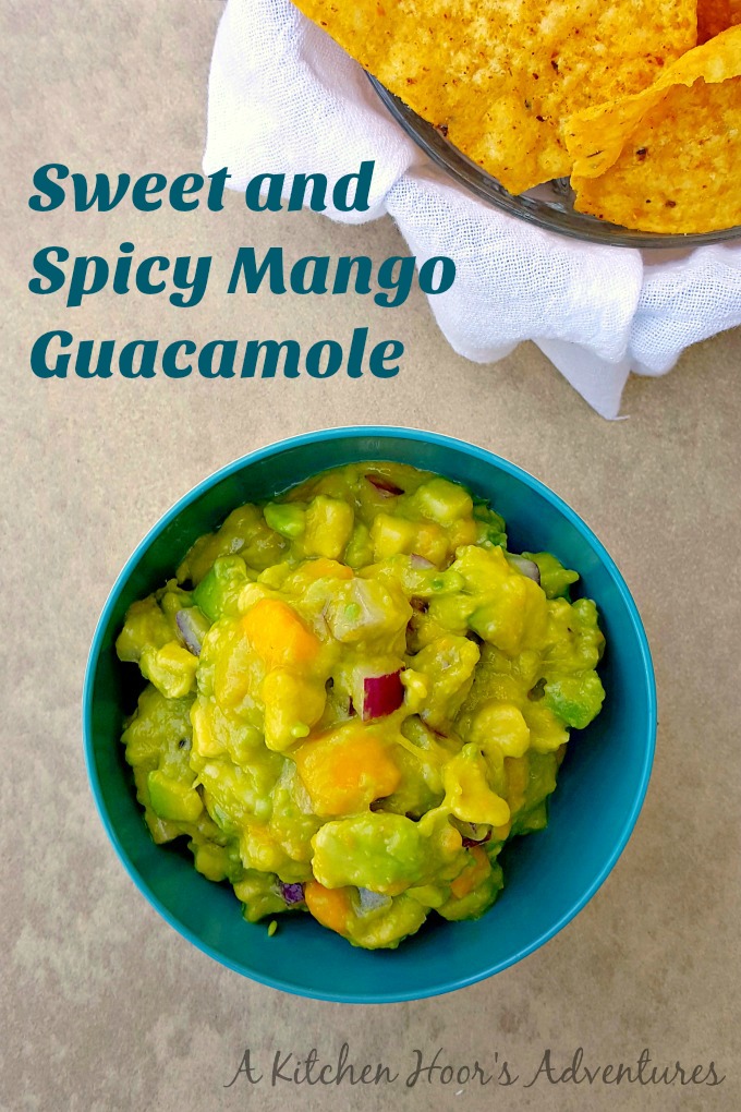 Sweet Spicy Mango Guacamole