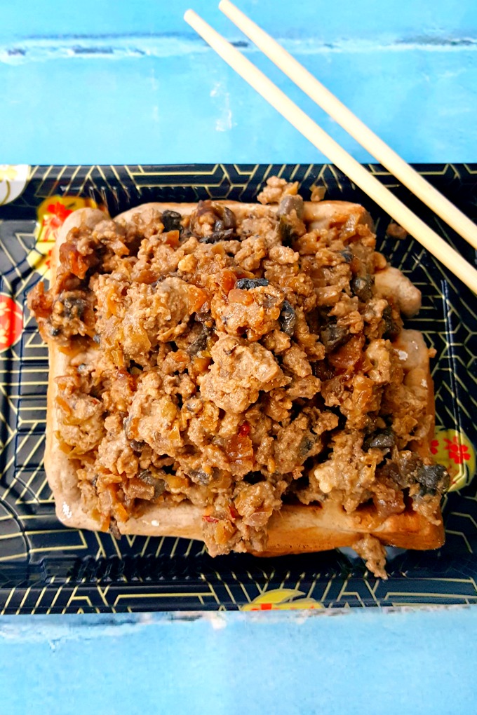 With all the ingredients of a delicious dumpling, these Potsticker Sloppy Joes taste like your favorite dim sum in a quick and delicious sloppy joe recipe.