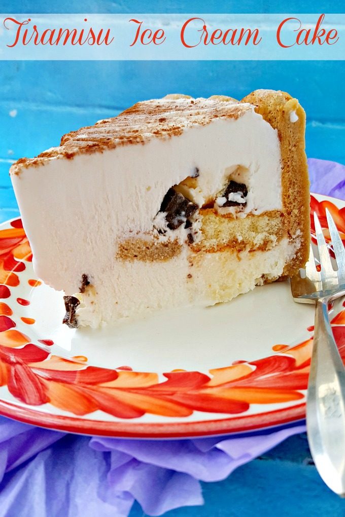 Taking the guesswork out of that cookie layer, Curious Creamery Tiramisu Ice Cream Cake has the flavors of a decadent tiramisu in a quick and easy ice cream cake form.