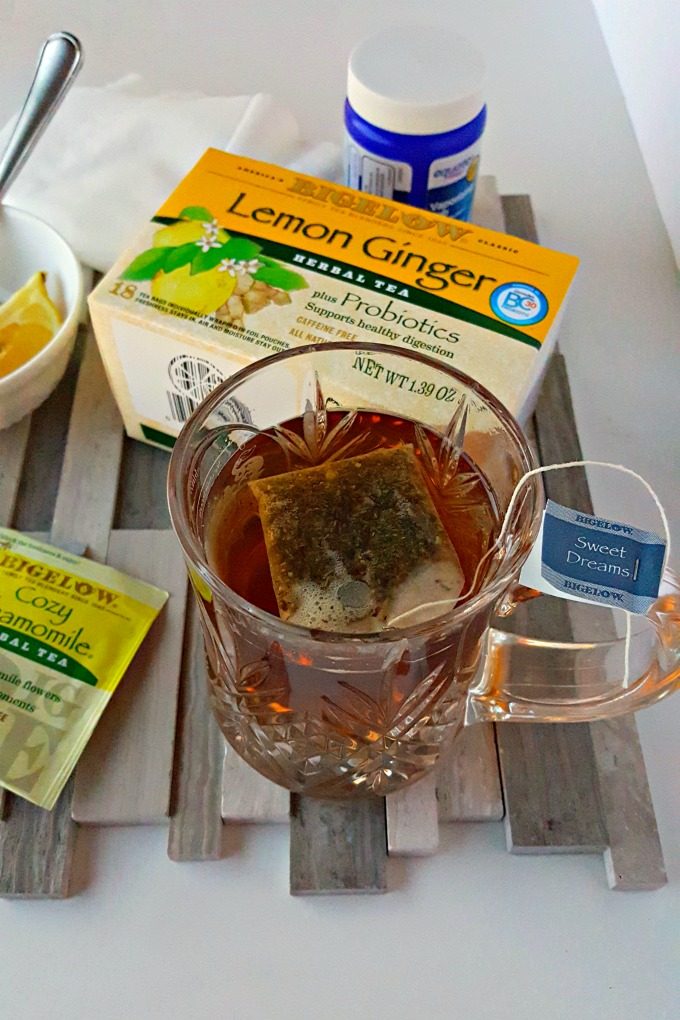 With this Green Tea Hot Toddy and my 6 steps, you'll be feeling better in no time! #TeaProudly