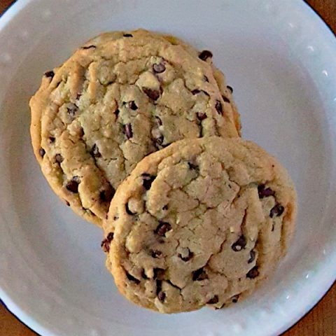 Perfectly crispy on the edges and chewy in the middle, these Crispy and Chewy Chocolate Chip Cookies are the go to favorite in our house and I know it will be in yours.