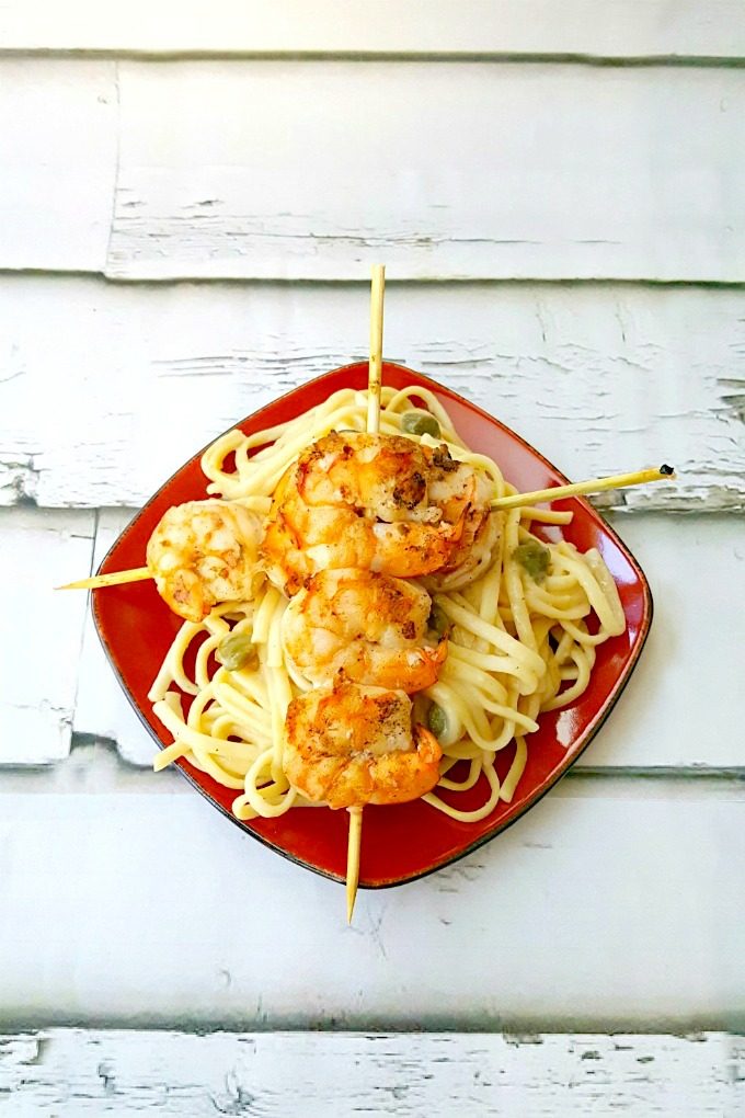 Grilling the shrimp in this Grilled Shrimp Piccata adds a level of flavor that makes this dish amazing! It's also amazingly on the table in a short time making this perfect for any night of the week.