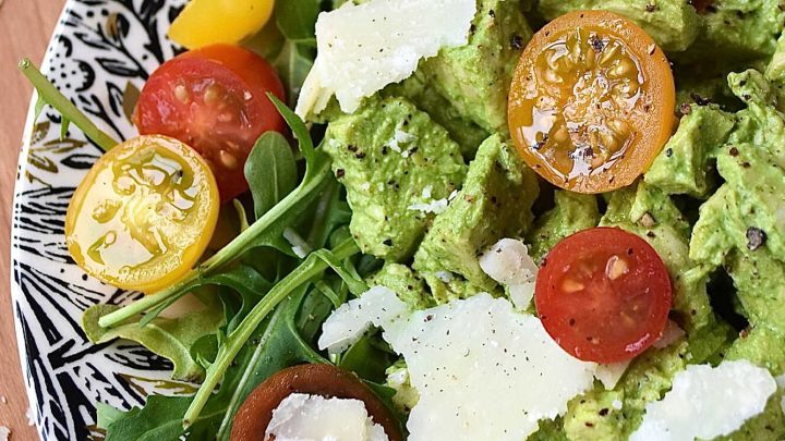 Image for Basil-Dressed Chicken Salad with Tomatoes