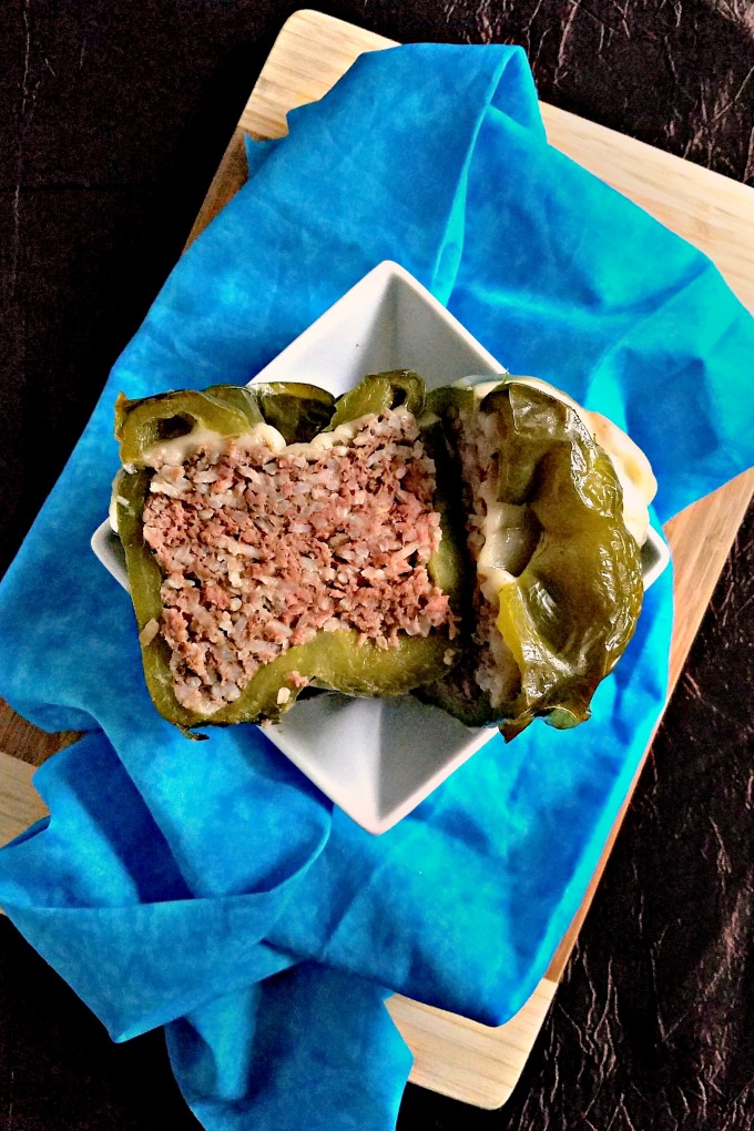 Meatloaf Stuffed Peppers - Easy Rice Recipes