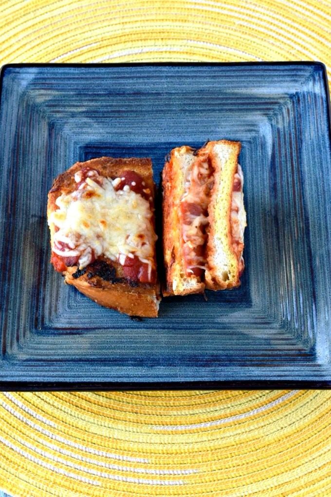 Pizza Stuffed French Toast