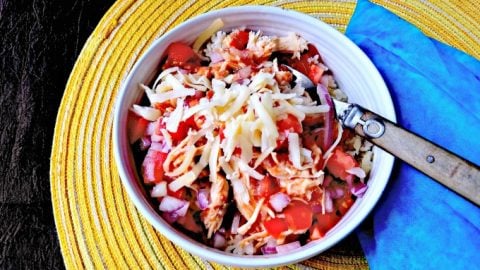 Salsa Chicken Burrito Bowls #SundaySupper