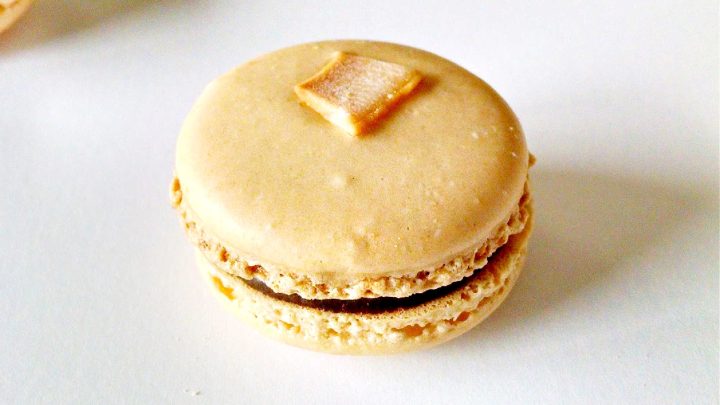 German Chocolate Cake Macaron