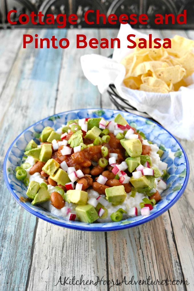 Cottage Cheese and Pinto Bean Salsa