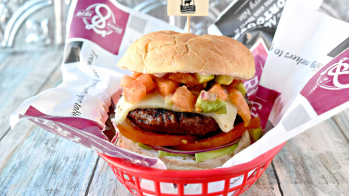 Give burger night a bold new twist! This juicy mole spiced burger layers smoky ancho chile, cocoa, cumin, and cinnamon with a bright, chunky avocado salsa. It is fresh, satisfying, and easy enough for a weeknight. Serve it with crisp toppings and your favorite fries or slaw. #OurFamilyTable #burgertime #burgerlove #burgerlover #mole #AvocadoSalsa #BurgerNight #EasyDinner #MoleBurger #AvocadoSalsa #BurgerNight #EasyDinner