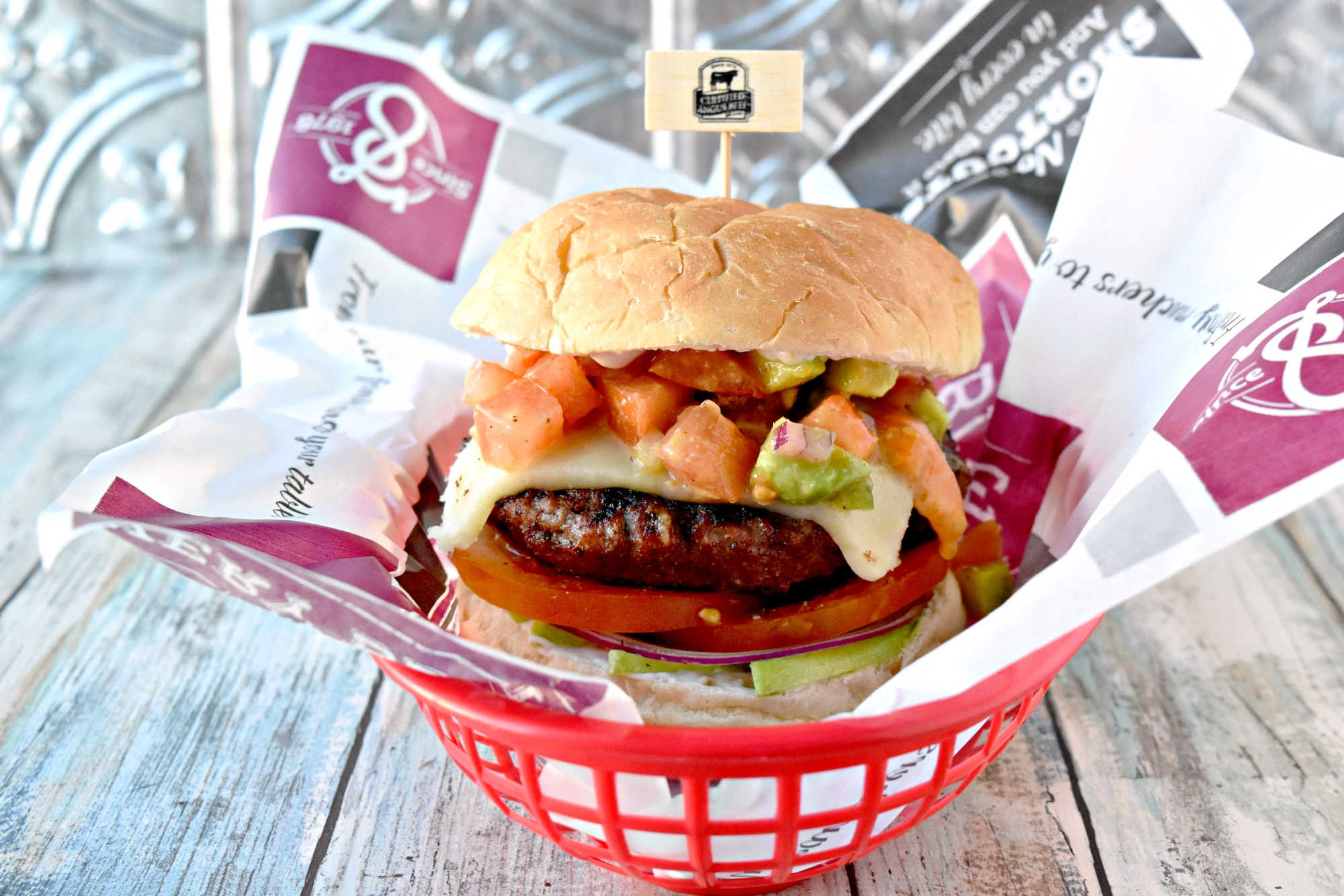 Give burger night a bold new twist! This juicy mole spiced burger layers smoky ancho chile, cocoa, cumin, and cinnamon with a bright, chunky avocado salsa. It is fresh, satisfying, and easy enough for a weeknight. Serve it with crisp toppings and your favorite fries or slaw. #OurFamilyTable #burgertime #burgerlove #burgerlover #mole #AvocadoSalsa #BurgerNight #EasyDinner #MoleBurger #AvocadoSalsa #BurgerNight #EasyDinner
