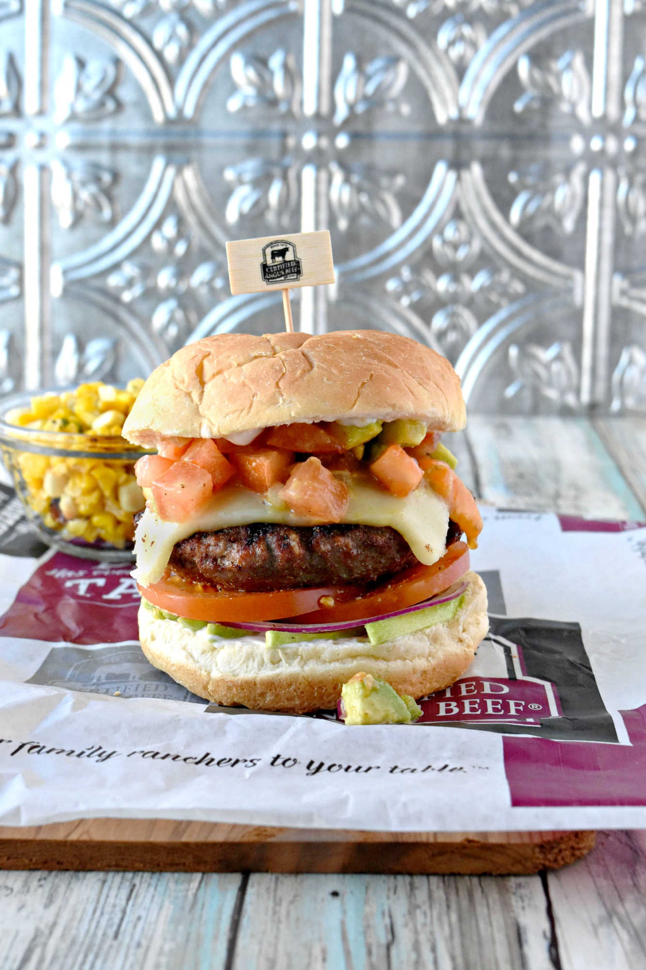 Give burger night a bold new twist! This juicy mole spiced burger layers smoky ancho chile, cocoa, cumin, and cinnamon with a bright, chunky avocado salsa. It is fresh, satisfying, and easy enough for a weeknight. Serve it with crisp toppings and your favorite fries or slaw. #OurFamilyTable #burgertime #burgerlove #burgerlover #mole #AvocadoSalsa #BurgerNight #EasyDinner #MoleBurger #AvocadoSalsa #BurgerNight #EasyDinner