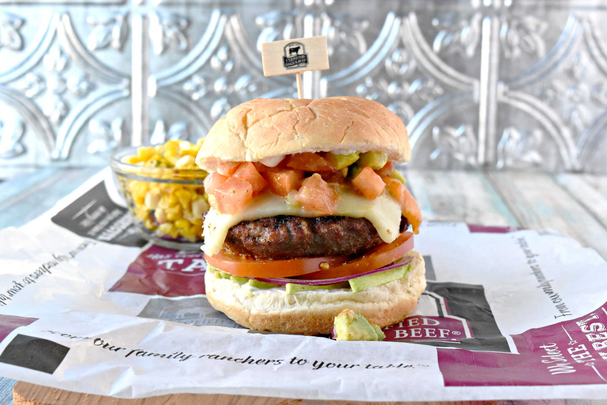 Give burger night a bold new twist! This juicy mole spiced burger layers smoky ancho chile, cocoa, cumin, and cinnamon with a bright, chunky avocado salsa. It is fresh, satisfying, and easy enough for a weeknight. Serve it with crisp toppings and your favorite fries or slaw. #OurFamilyTable #burgertime #burgerlove #burgerlover #mole #AvocadoSalsa #BurgerNight #EasyDinner #MoleBurger #AvocadoSalsa #BurgerNight #EasyDinner