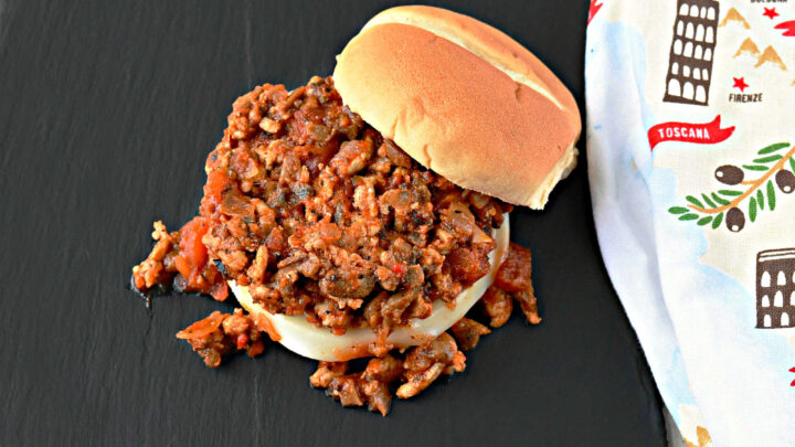 Mix up your traditional Sloppy Joe recipe with a Tuscan twist! These Tuscan Chicken Sloppy Joes are sure to be a hit with the whole family. #TuscanChickenSloppyJoes #ComfortFoodCravings #ItalianInspiredEats #WeeknightDinnerIdeas #SloppyJoeVariations #ItalianFlavors #HomemadeDinnerIdeas #EasyWeeknightMeals #FoodieFav
