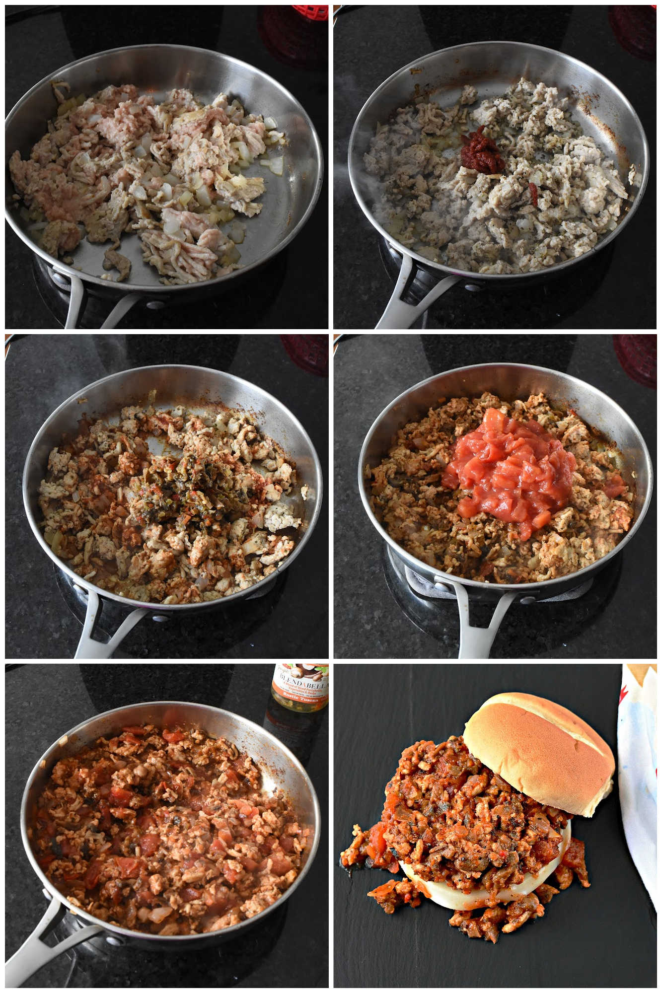 Mix up your traditional Sloppy Joe recipe with a Tuscan twist! These Tuscan Chicken Sloppy Joes are sure to be a hit with the whole family.  #TuscanChickenSloppyJoes #ComfortFoodCravings #ItalianInspiredEats #WeeknightDinnerIdeas #SloppyJoeVariations  #ItalianFlavors #HomemadeDinnerIdeas #EasyWeeknightMeals #FoodieFav