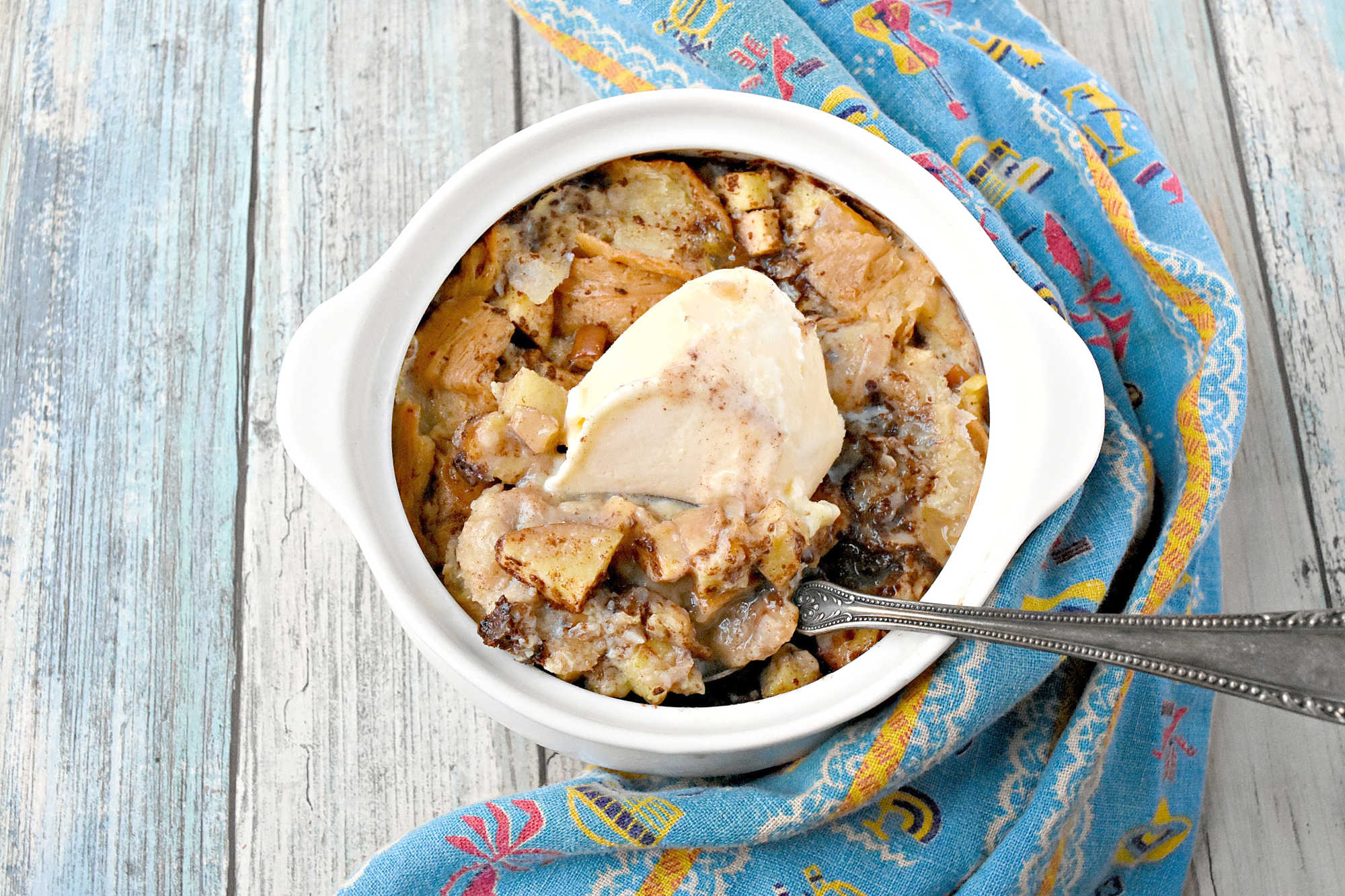 Just when you thought bread pudding couldn't get any better, along comes Individual Croissant Apple Bread Pudding. Discover the joy in every bite! #croissantapplebreadpudding #applelovers #brunchgoals #foodporn #sweettreats #CroissantBreadPudding #ApplePuddingPerfection #DeliciousDesserts #BakingCreations #IndulgentTreats