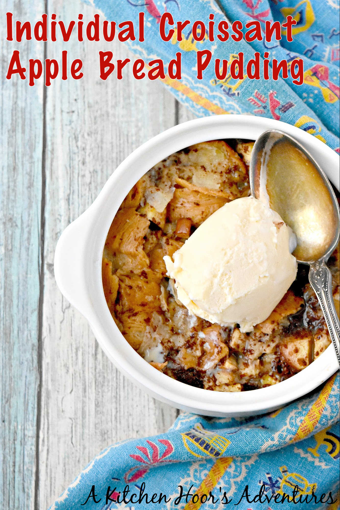 Just when you thought bread pudding couldn't get any better, along comes Individual Croissant Apple Bread Pudding. Discover the joy in every bite! #croissantapplebreadpudding #applelovers #brunchgoals #foodporn #sweettreats #CroissantBreadPudding #ApplePuddingPerfection #DeliciousDesserts #BakingCreations #IndulgentTreats