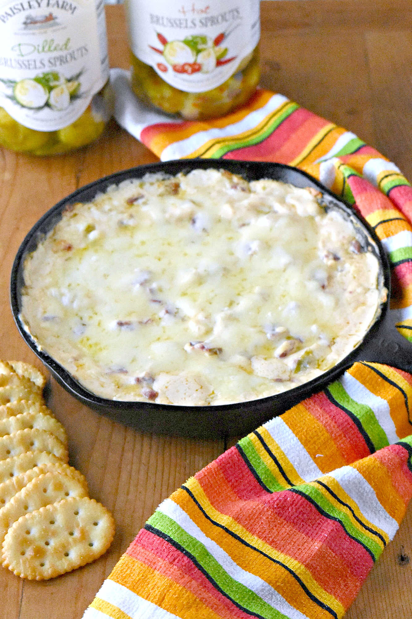 Warm, gooey Reuben flavors meet fresh sprouts for a dip that's perfect for any gathering. Scoop up something new and let every bite surprise you. Learn more in our bio. #reubensandwich #reubendip #cheesydip #diprecipe #ReubenDipDelight #MeatLoversFavorite #GourmetSnacks #HotandSavory #FoodieFavorites