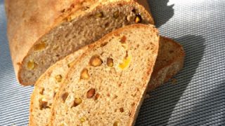 Turkish Pistachio and Apricot Bread