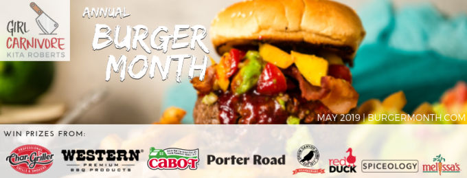 Kentucky Burger with Bourbon Onions and Pimento Beer Cheese is an homage to my family and childhood memories.  From the pimento cheese combined with beer cheese to the bourbon onions and pickled okra topping everything on this burger reminds me of home. #BurgerMonth