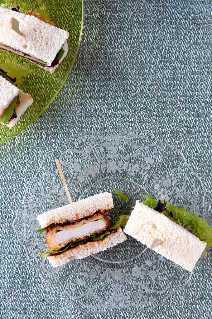 The ever-popular Japanese sandwich is now part of Mother’s Day brunch!  Katsu Sando Finger Sandwiches are easy to make and fun to eat.  Topped with tonkatsu style mayonnaise, they pack a flavor punch for Mom. #OurFamilyTable