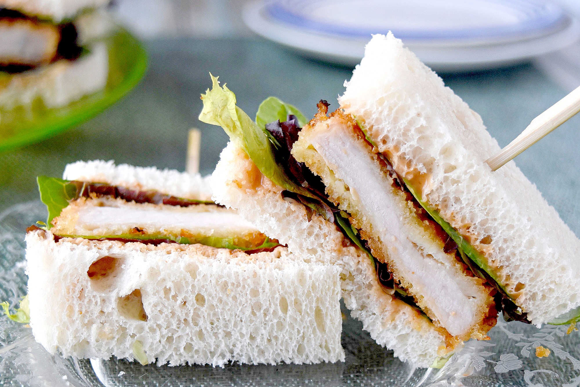 Meet your new brunch favorite: Katsu Sando Finger Sandwiches. Each bite brings crisp, juicy cutlet between pillowy bread, perfect for sharing with friends. #OurFamilyTable #KatsuSandoHeaven #FingerSandwichFrenzy #SandosForDays #JapaneseSandwichSensation #SandoSquadGoals
