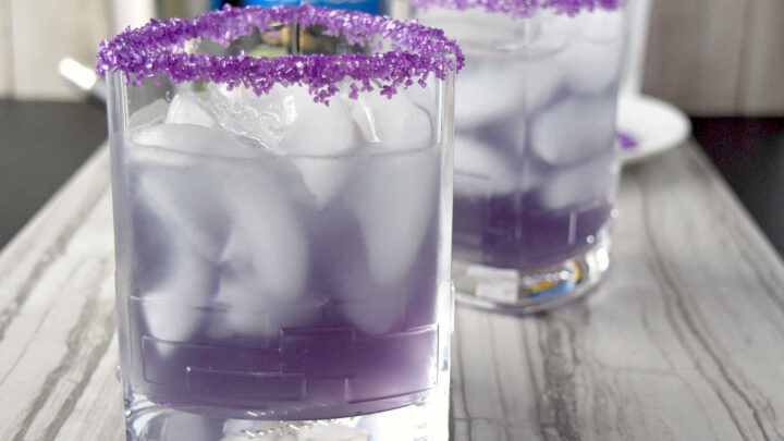 Have you ever tasted a Lightning Lavender Margarita? The balance of floral sweetness and zesty punch might become your new favorite. #BrunchWeek #JoyJolt #DrinkforJoy #Torani #SweetSquad #LightningLavenderMargarita #LavenderCocktails #CraftMargaritas #MixologyMagic #SummerSips