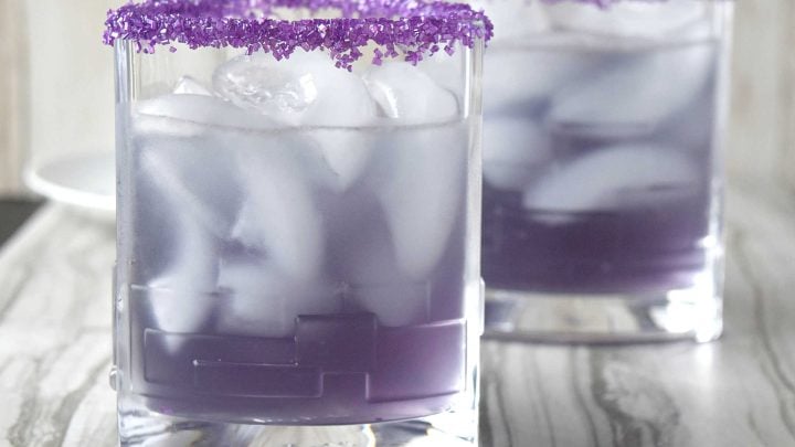 Have you ever tasted a Lightning Lavender Margarita? The balance of floral sweetness and zesty punch might become your new favorite. #BrunchWeek #JoyJolt #DrinkforJoy #Torani #SweetSquad #LightningLavenderMargarita #LavenderCocktails #CraftMargaritas #MixologyMagic #SummerSips
