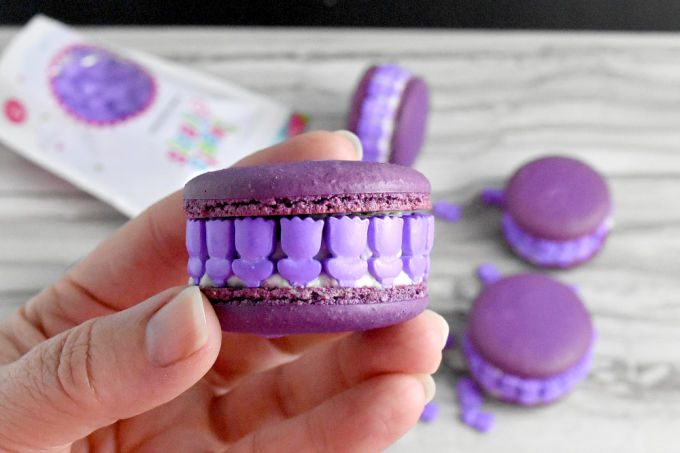 Rosemary Lavender Macaron will not smack you in the olfactory!  There’s a just enough of each to give that delicate hint of these two delicious flavors. #BrunchWeek