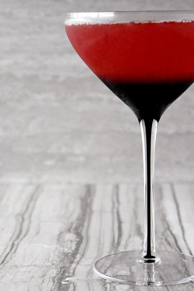 My Tamarillo Tini has the delicious South American fruit.  The flavor is slightly sweet with amazing flavor your family and friends will enjoy.