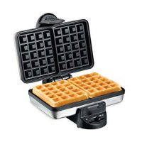 Hamilton Beach 26009 Nonstick Belgian Waffle Maker, Easy to Use, Clean and Store, Premium Stainless Steel