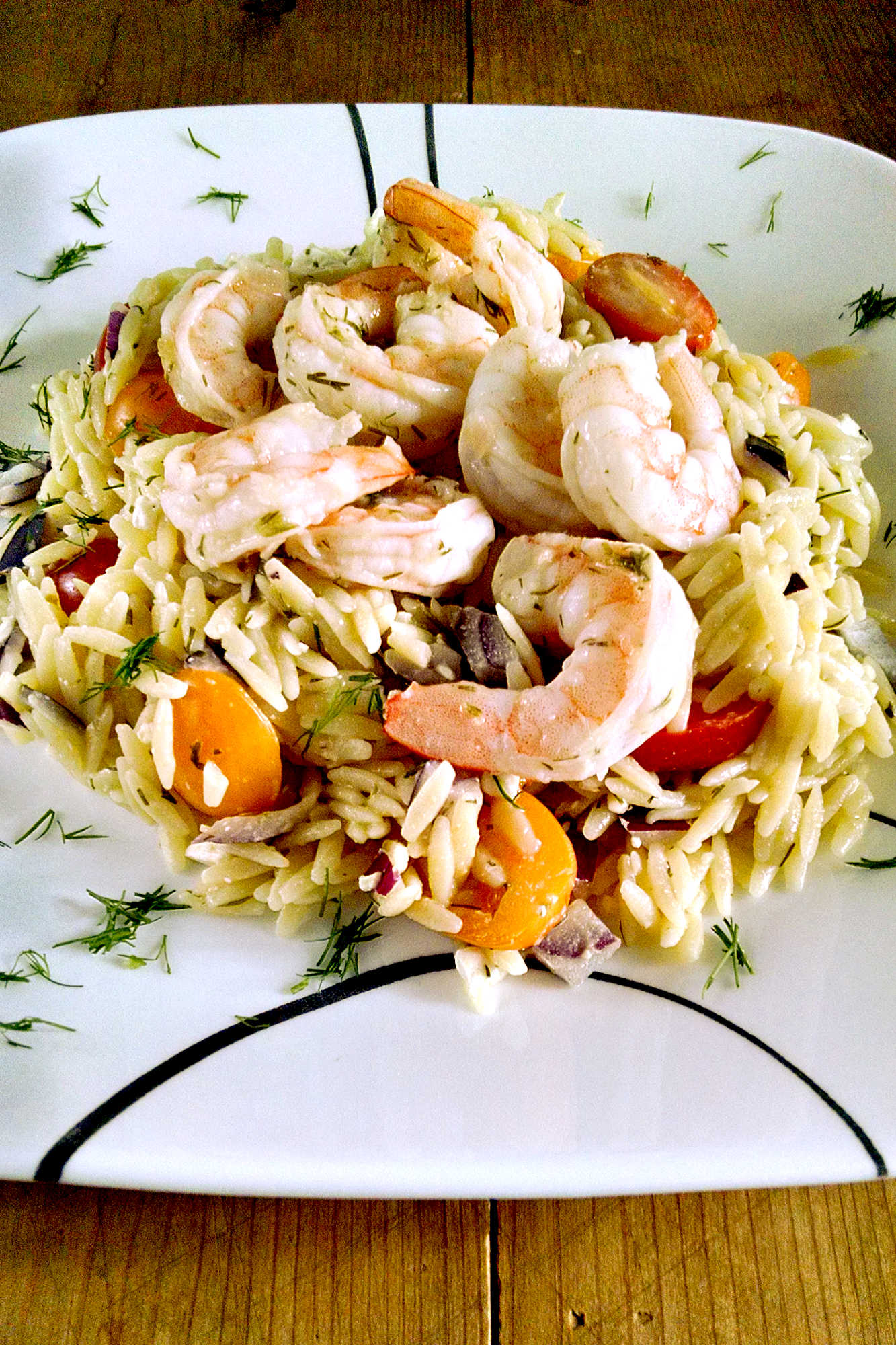 Elevate your salad game with this Lemon Dill Orzo Shrimp Salad! Bursting with zesty flavors and packed with protein, it's a delicious and satisfying meal option. #ShrimpSaladDelight #LemonyGoodness #HealthyLunchInspo #SeafoodSaladGoals #OrzoLoversUnite #LemonDillOrzoShrimpSalad #HealthyEatingGoals #SummerSaladInspo #SeafoodLoversUnite #FoodieFaves