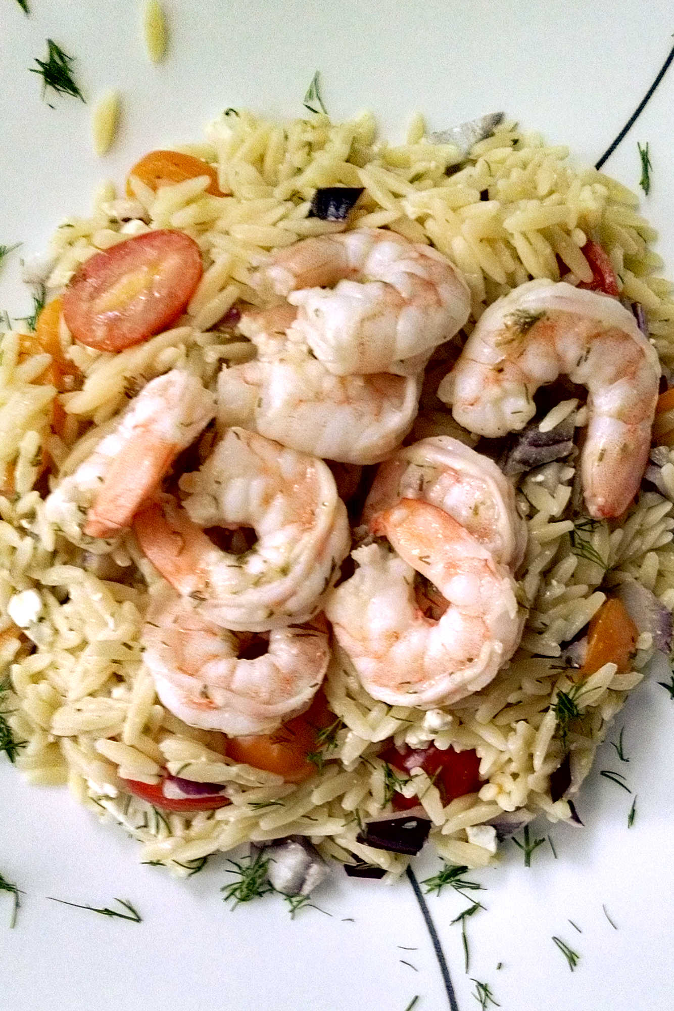 Elevate your salad game with this Lemon Dill Orzo Shrimp Salad! Bursting with zesty flavors and packed with protein, it's a delicious and satisfying meal option. #ShrimpSaladDelight #LemonyGoodness #HealthyLunchInspo #SeafoodSaladGoals #OrzoLoversUnite #LemonDillOrzoShrimpSalad #HealthyEatingGoals #SummerSaladInspo #SeafoodLoversUnite #FoodieFaves