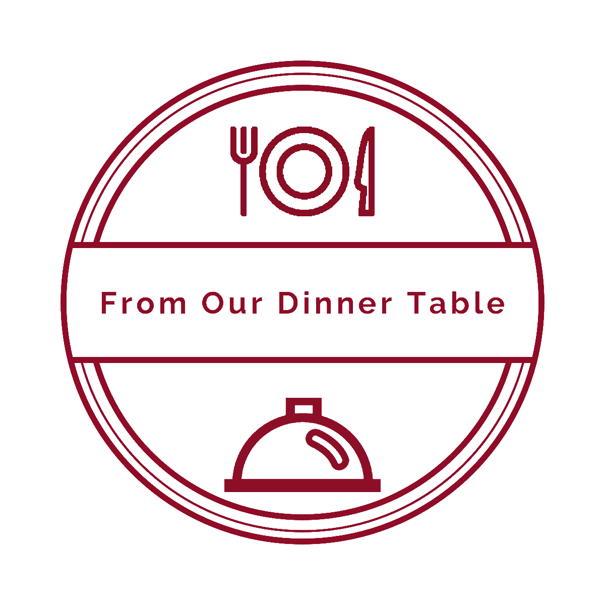 from our dinner table logo