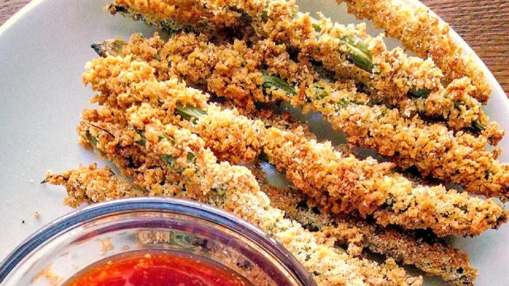 Oven-Fried Green Beans